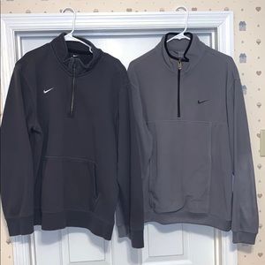 Nike 3/4 Zip jackets
